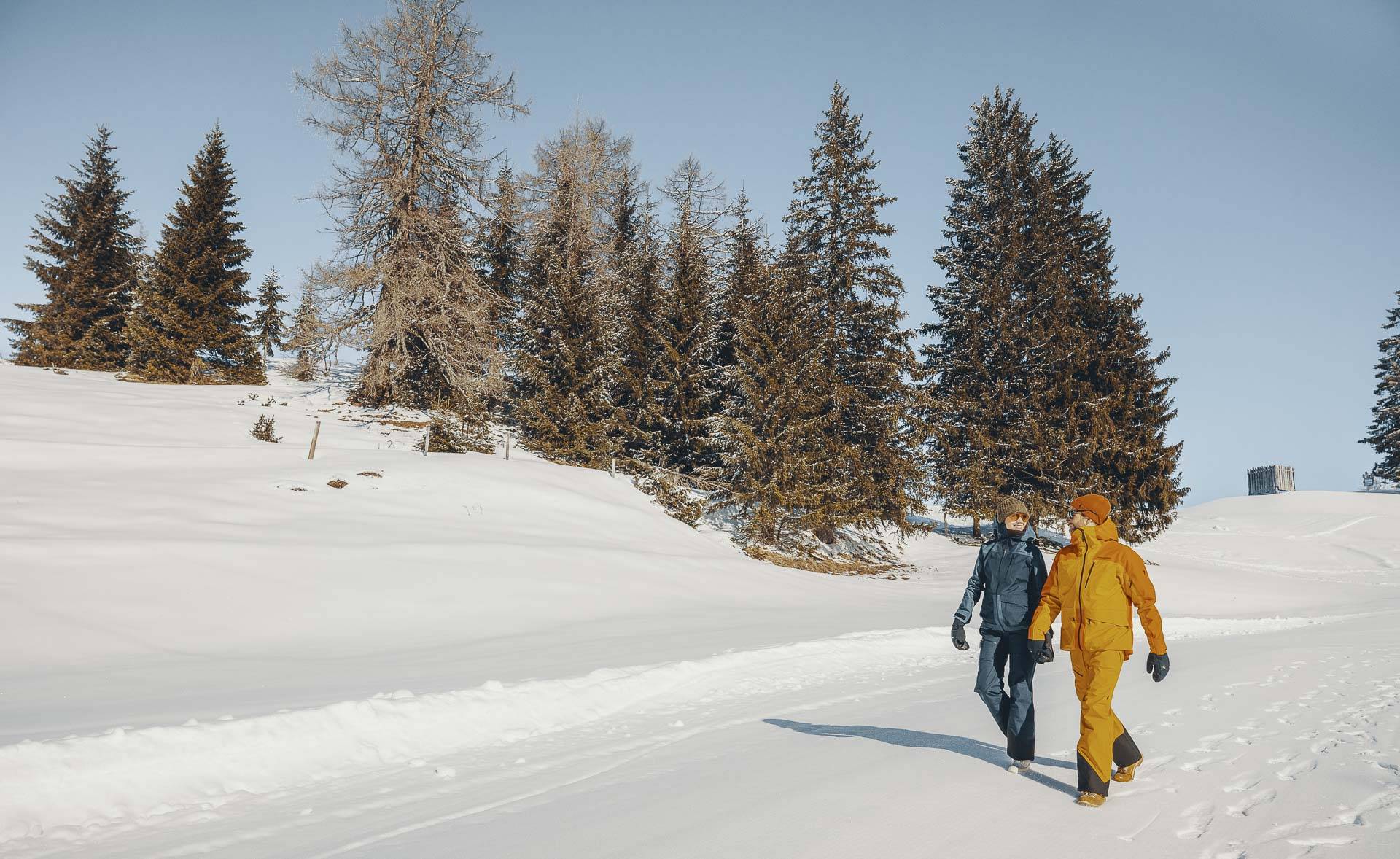 Winter-Wandern in St. Johann
